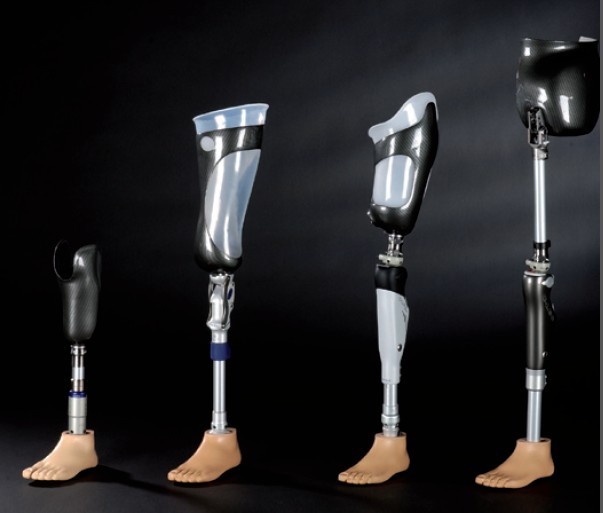 碳纖接受腔假肢圖片，哈爾濱假肢安裝