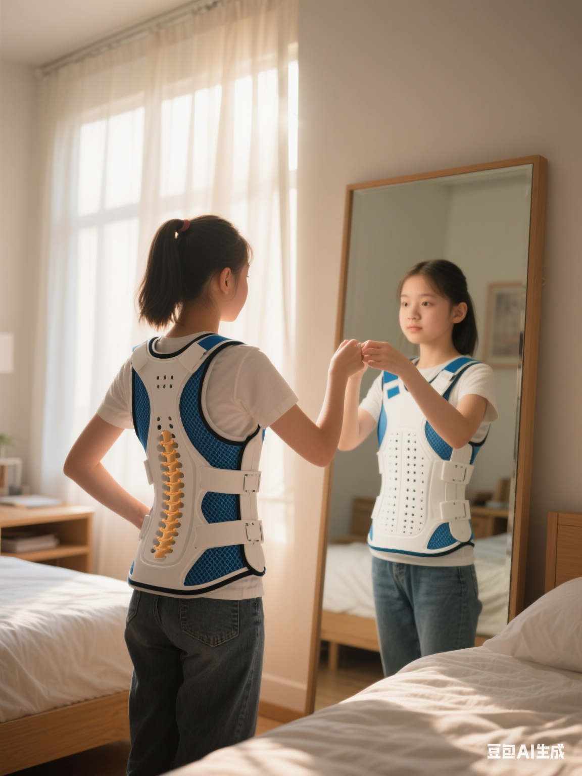 青少年脊柱側(cè)彎支具